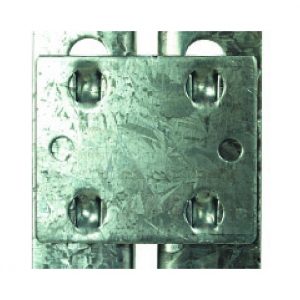 GS800 Set of 4 Galvanised Tie Plates