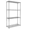 Chrome Wire Shelving - 4 shelves 1880h x 1830w