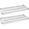 Pair of Additional Chrome Shelves - 915w x 355d