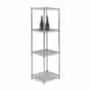 Chrome Wire Square Shelving Bays - 4 Shelves