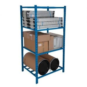 Heavy Duty Tubular Shelving - 5 Shelves 2000h x 1260w