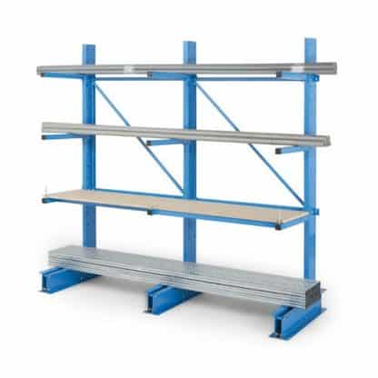 Add On Medium Duty Cantilever Racking Single Sided