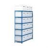 GS340 Shelving Document Storage Bays - Single Sided - 18 boxes