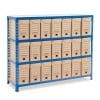 GS340 Shelving - 21 Flip Top Boxes