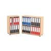 Mobile Lever Arch File Storage Units 