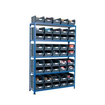 Rapid 2 Shelving (1600hx1120w) - 45 picking bins