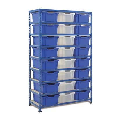 Gratnells Tray Bay - 24 Deep Trays