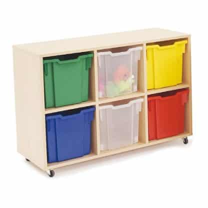 Jumbo Tray Storage Units - 6 Trays NO TRAYS