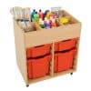 Multi Purpose Storage Unit with 4 Trays