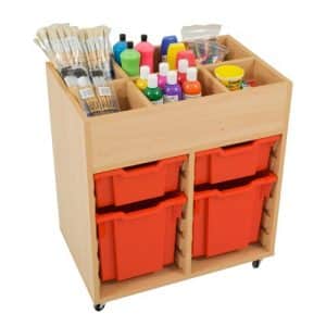 Multi Purpose Storage Unit with 4 Trays