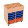 Multi Purpose Storage Unit with 4 Trays