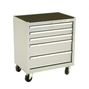 Silver Range 5 Drawer Mobile Cabinet