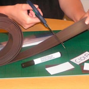 Magnetic Label Holder Rolls