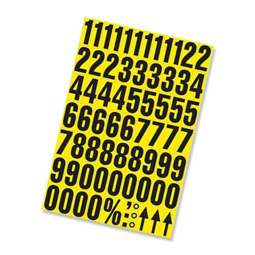Self Adhesive Numbers 38mm high